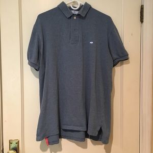 Heathered Blue Southern Tide Skipjack Polo 👕